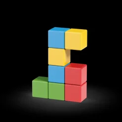 062 Geomag Magicube Full Color Recycled Try Me 8 Pcs