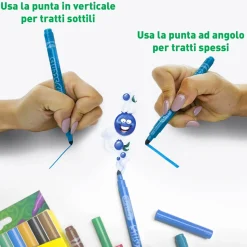 10 Pennarelli Lavabili Profumati Punta Media I Profumelli Crayola