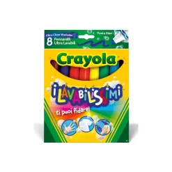 8 Pennarelli Maxi Punta I Lavabilissimi Crayola