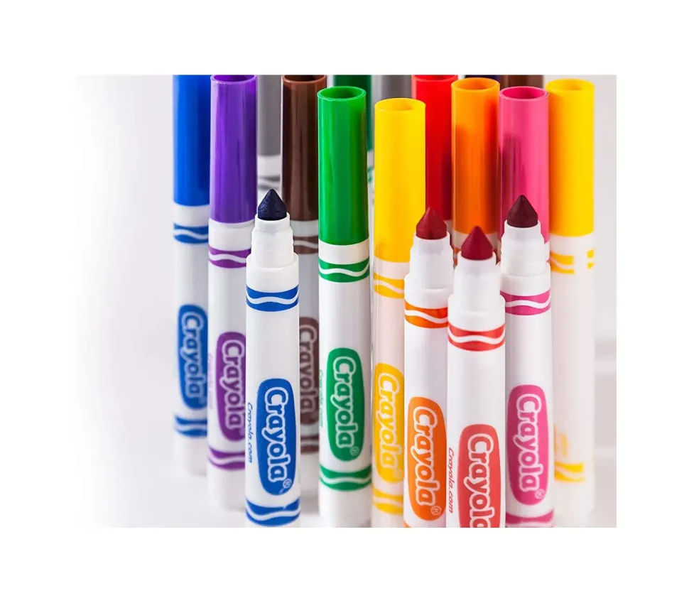 24 Pennarelli Punta Maxi Super Lavabili