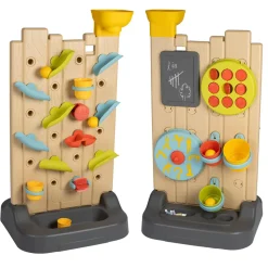Activity Wall Di Smoby Con 6 Diverse Attivita Su Due Lati