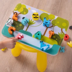 Alfabeto Puzzle Di Animali In Legno