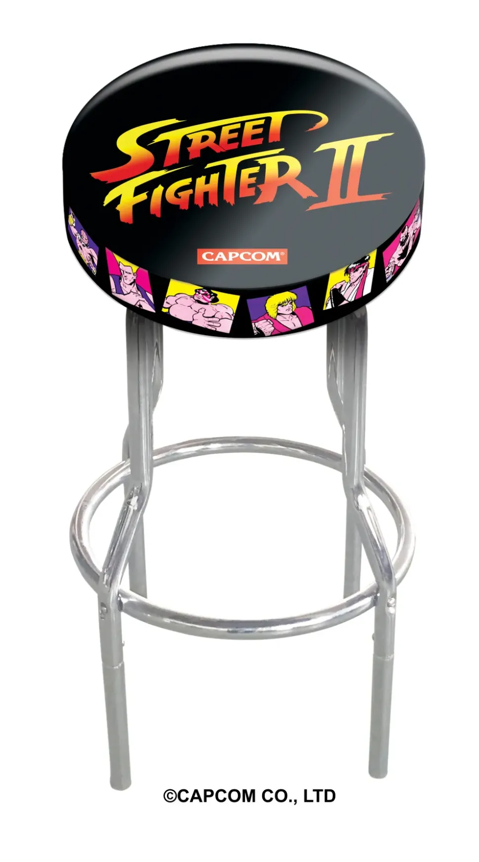 Arcade1Up Sgabello Regolabile Capcom Street Fighter