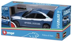 Assortimento Auto Burago Polizia 1:43