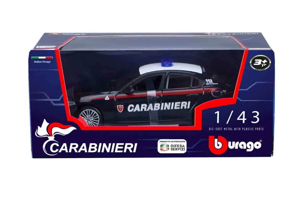 Assortimento Burago Carabinieri 1:43