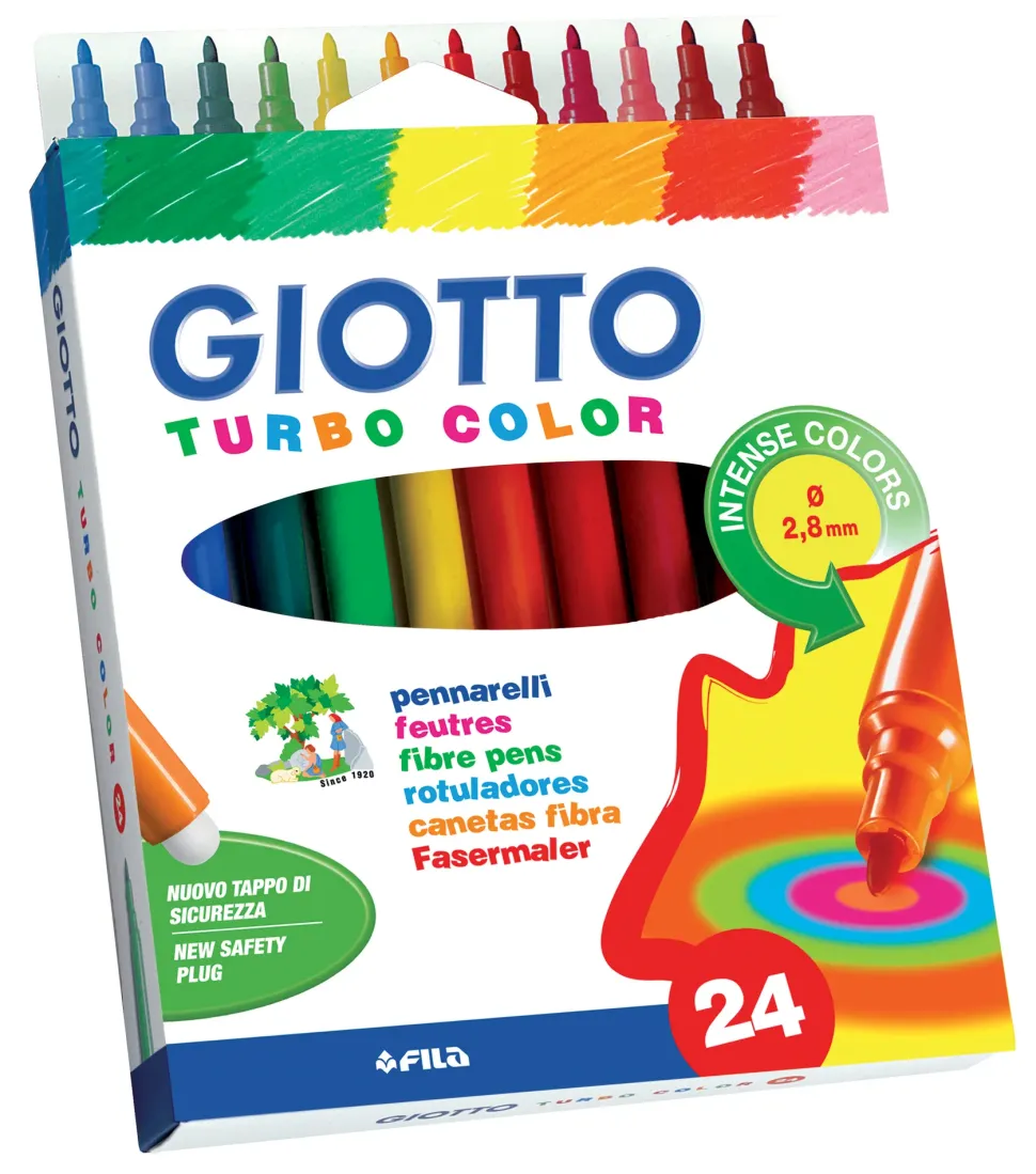Ast Giotto Turbo Color 24 Pz