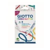 Ast. Giotto Turbo Glitter 8 Pz