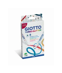 Ast. Giotto Turbo Glitter 8 Pz