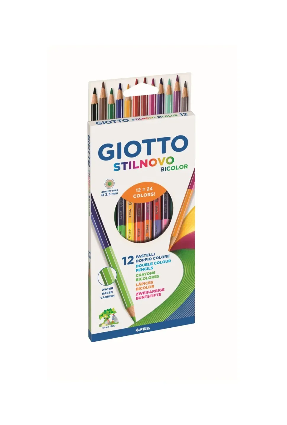 Ast. Pastelli Stilnovo Bicolor 12 Pz