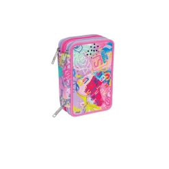 Astuccio 3 Zip Sj Gang Etichetta In Gomma Personalizzata