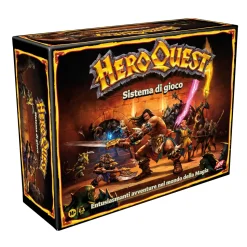 Avalon Hill Heroquest, Gioco Di Avventura Fantasy Con Oltre 65 Miniature, Dai 14 Anni In Su, Per 2-5 Giocatori (Versione Italiana)