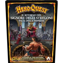 Avalon Hill, Heroquest, Il Ritorno Del Signore Degli Stregoni, Gioco Da Tavolo Per Adulti, Per Giocare E Necessario Avere Il Sistema Di Gioco Heroquest