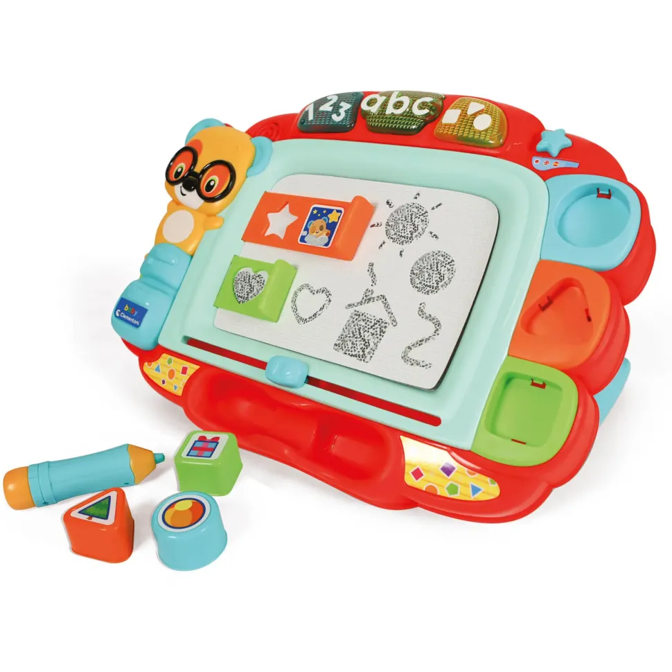 Baby Clementoni 17741 Lavagna Canta E Impara, Lavagna Interattiva Prima Infanzia