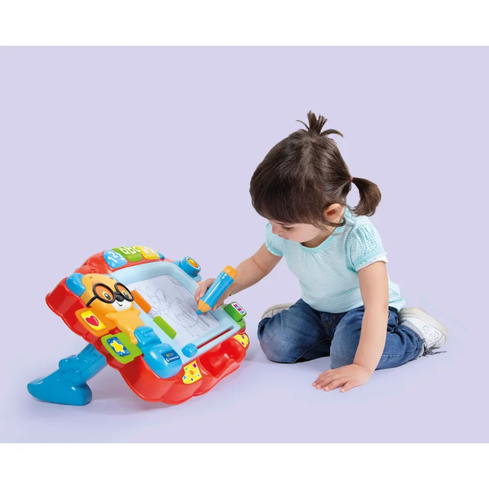 Baby Clementoni 17741 Lavagna Canta E Impara, Lavagna Interattiva Prima Infanzia