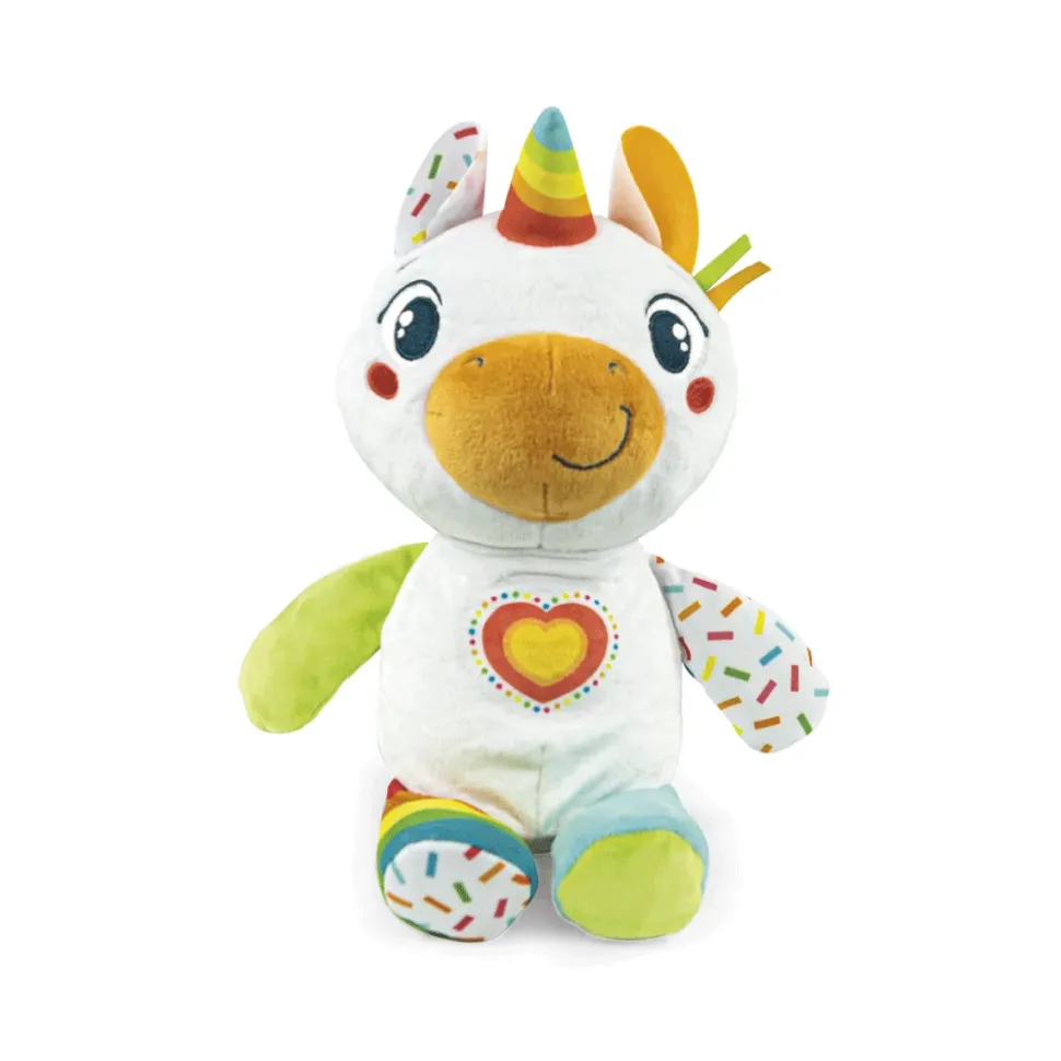 Baby Clementoni Laila Il Mio Unicorno, Peluche Prima Infanzia