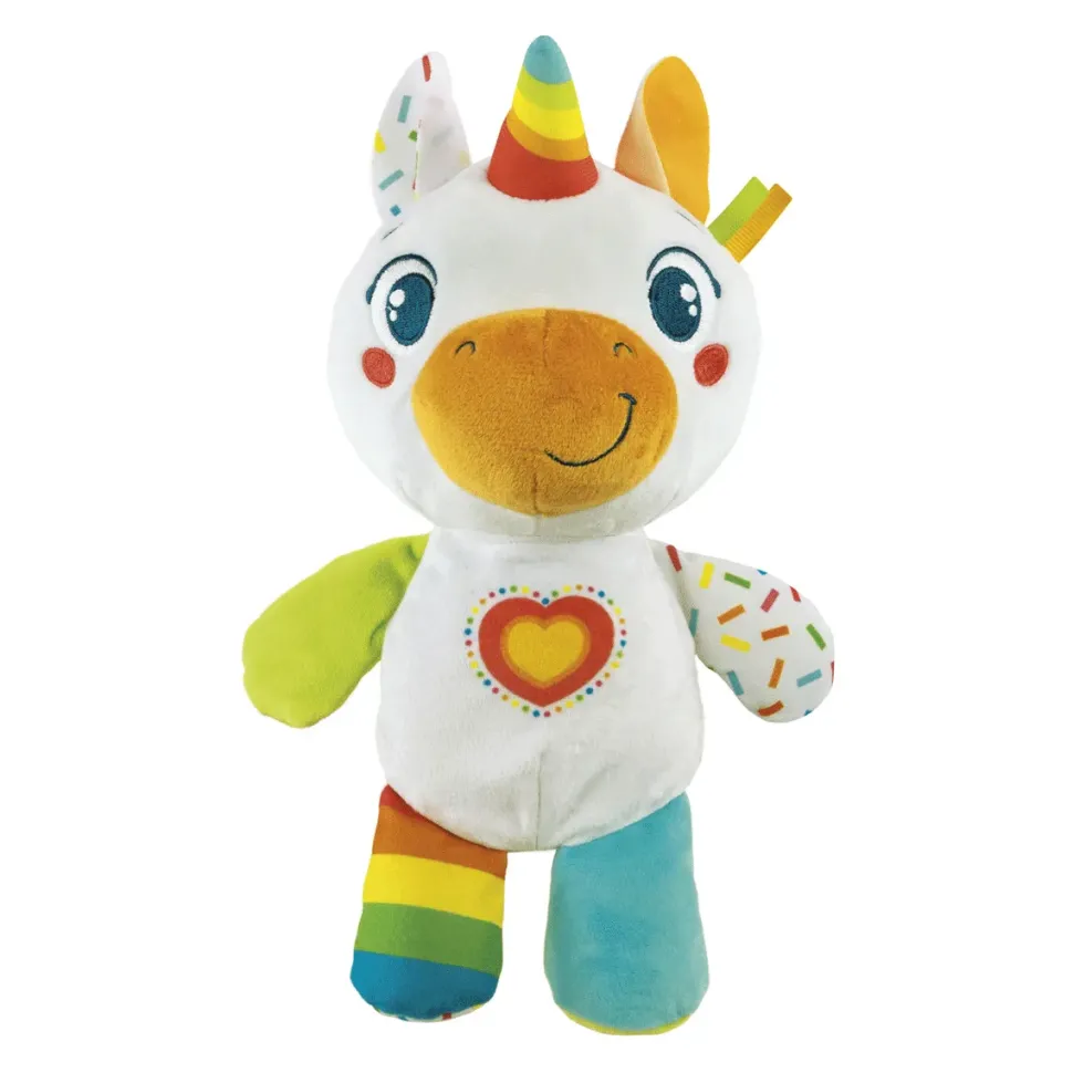Baby Clementoni Laila Il Mio Unicorno, Peluche Prima Infanzia