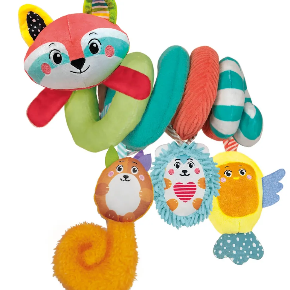Baby Clementoni Soft Happy Animals Spirale Passeggino