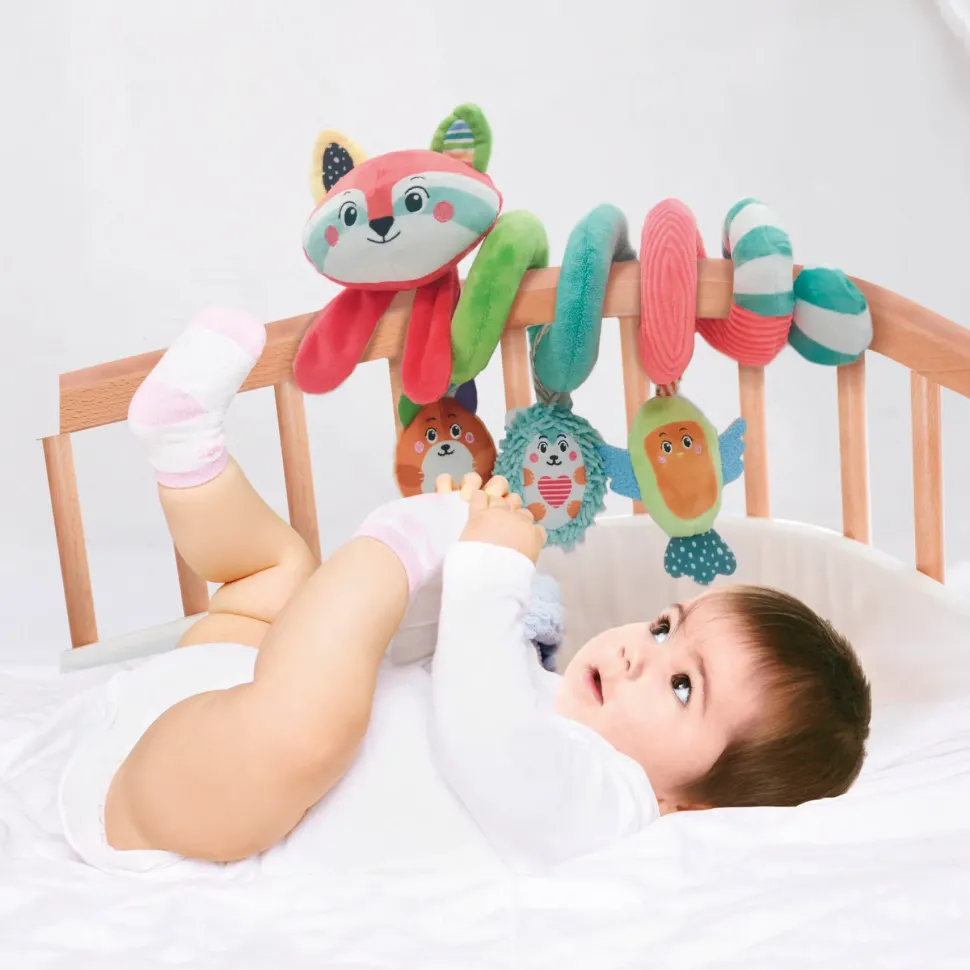 Baby Clementoni Soft Happy Animals Spirale Passeggino