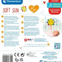 Baby Clementoni Soft Sun Gioco Musicale, Carillon Neonato