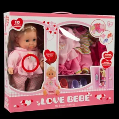 Bambola Con Vestiti E Accessori