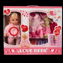 Bambola Con Vestiti E Accessori