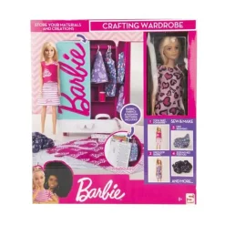 Barbie Armadio Crea La Moda, Playset Armadio Crea La Moda Con Bambola Barbie Inclusa, Tanti Accessori, 3+ Anni, Y2737