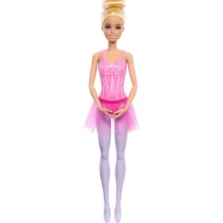 Barbie Ballerina Base, Bambola Snodata Con Tutu E Chignon