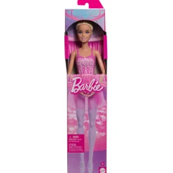 Barbie Ballerina Base, Bambola Snodata Con Tutu E Chignon