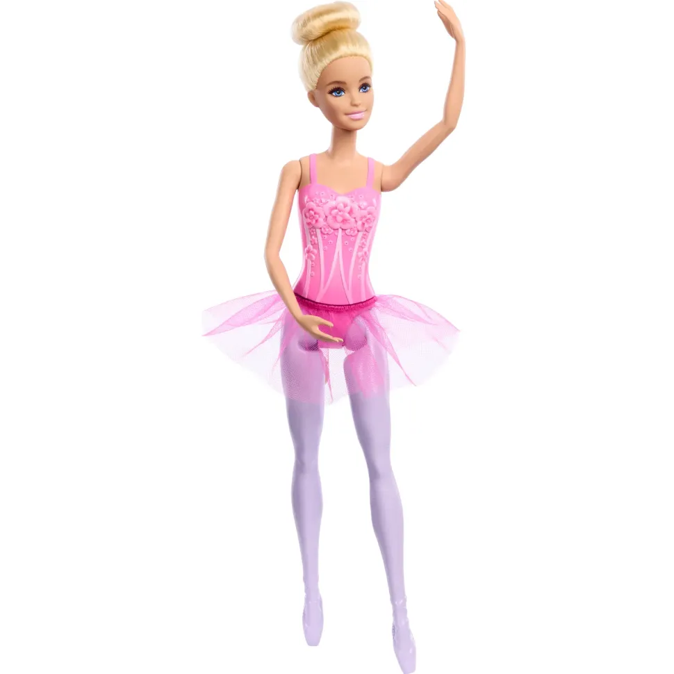 Barbie Ballerina Base, Bambola Snodata Con Tutu E Chignon