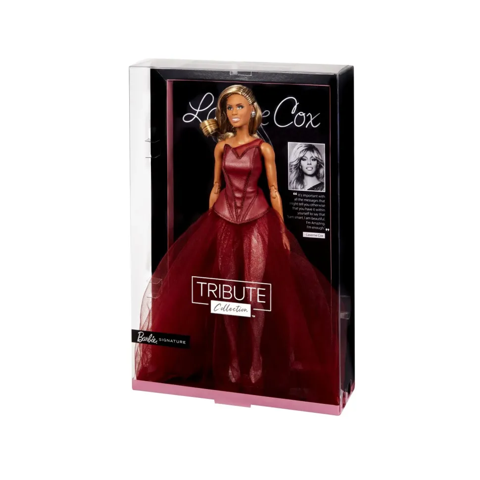 Barbie Bambola Signature Ispirata A Laverne Cox Tribute Collection, Giocattolo Per Bambini 6+ Anni, Hcb99