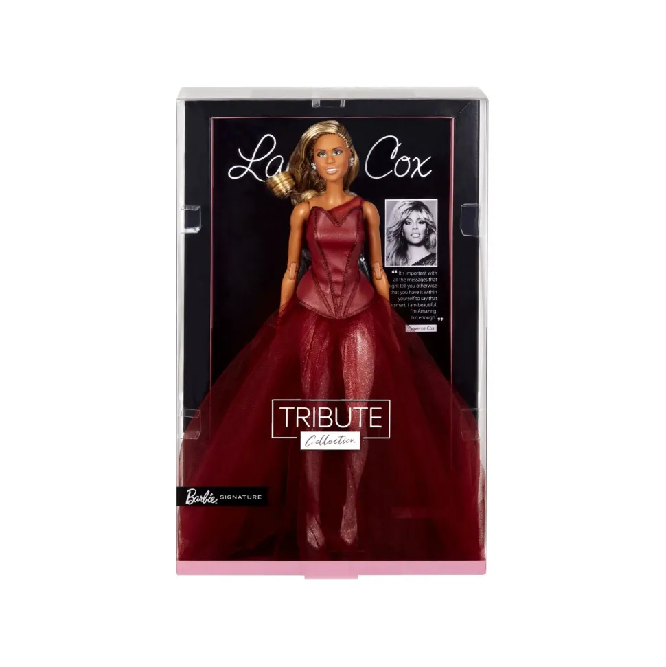 Barbie Bambola Signature Ispirata A Laverne Cox Tribute Collection, Giocattolo Per Bambini 6+ Anni, Hcb99