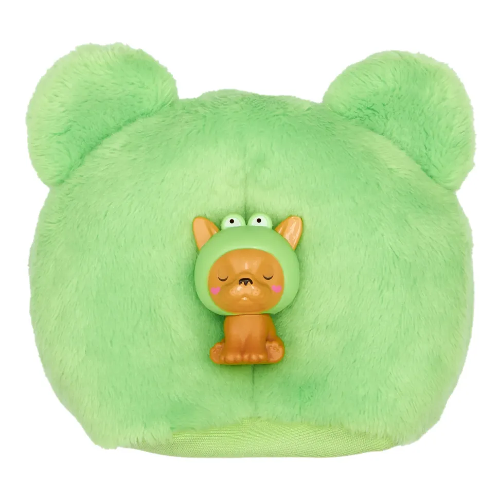 Barbie Cutie Reveal Bambola Con Costume Di Peluche Da Cagnolino-Rana E 10 Accessori A Sorpresa Cambia Colore, Serie Amici Cuccioli