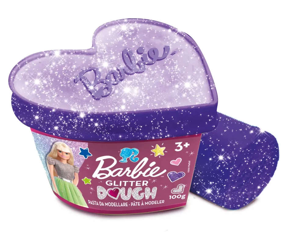 Barbie Dough Cuore Di Barbie Glitter