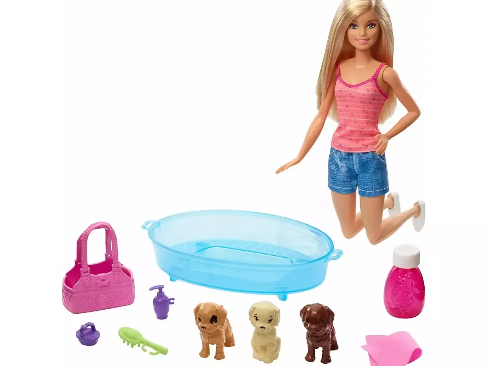 Barbie E I Suoi Cuccioli. Ogni Bambina Sogna Un Piccolo Animale Domestico. Insieme A Barbie, Imparerai A Nutrire E Accudire Un Animale Domestico.