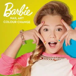 Barbie Nail Art Colour Change