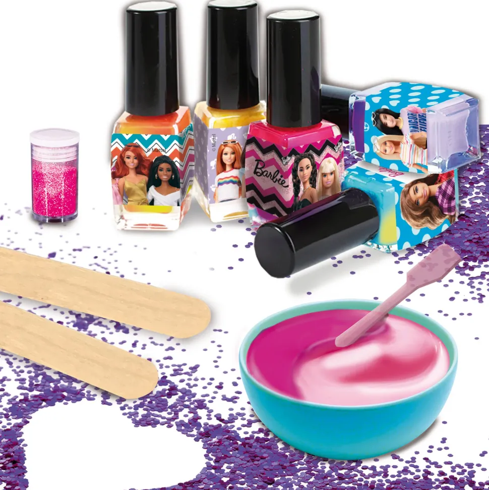 Barbie Nail Art Colour Change