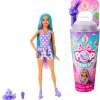 Barbie Pop! Reveal Serie Frutta Bambola, Tema Spuma D'Uva Con 8 Sorprese Tra Cui Cucciolo E Accessori Slime