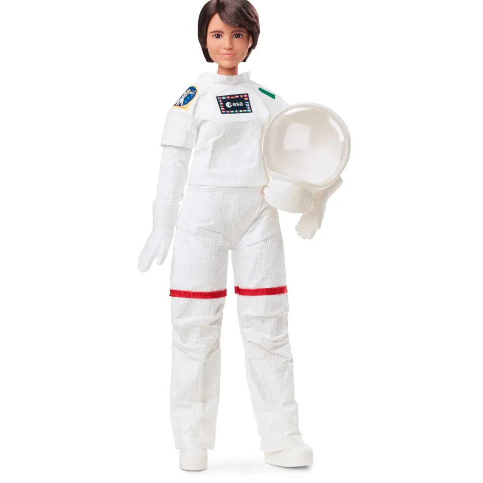 Barbie Samantha Cristoforetti (Signature Role Models) Bambola Astronauta Esa Con Tuta Spaziale Realistica