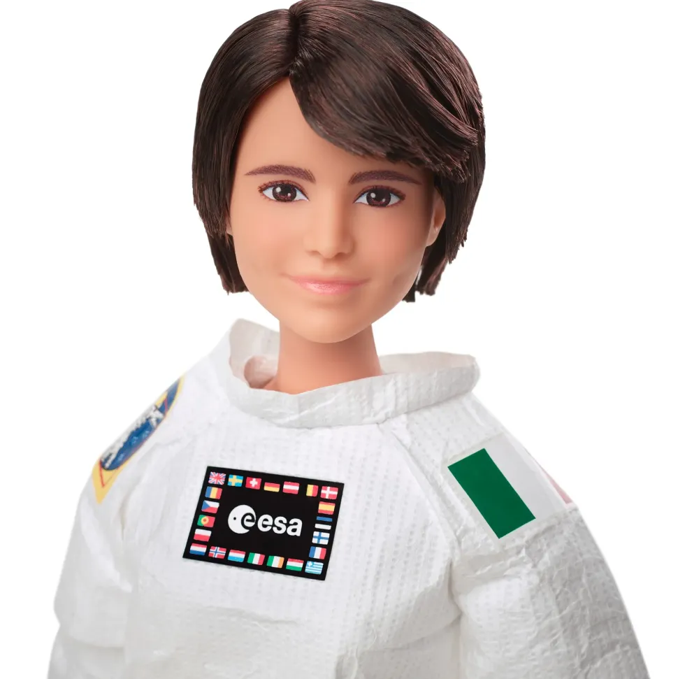 Barbie Samantha Cristoforetti (Signature Role Models) Bambola Astronauta Esa Con Tuta Spaziale Realistica