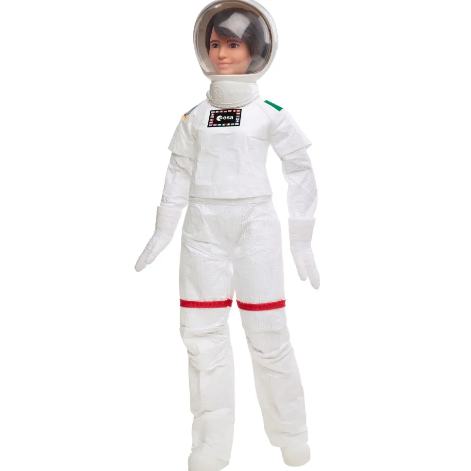 Barbie Samantha Cristoforetti (Signature Role Models) Bambola Astronauta Esa Con Tuta Spaziale Realistica