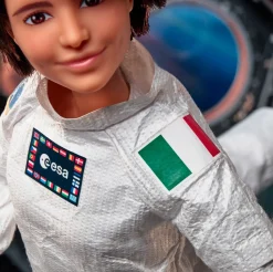 Barbie Samantha Cristoforetti (Signature Role Models) Bambola Astronauta Esa Con Tuta Spaziale Realistica