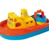 Barca Galleggiante. Gioco Spiaggia Con Piccola Barca. 2 In 1
