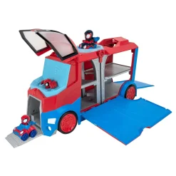 Base Mobile Di Spidey Per Il Trasporto Dei Veicoli E Con Diverse Funzioni Di Gioco