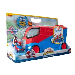 Base Mobile Di Spidey Per Il Trasporto Dei Veicoli E Con Diverse Funzioni Di Gioco