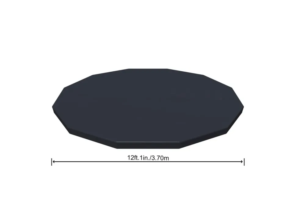 Bestway Copripiscina Per Steel Pro Frame E Per Hydrium Splasher 366/360 Cm High-Density