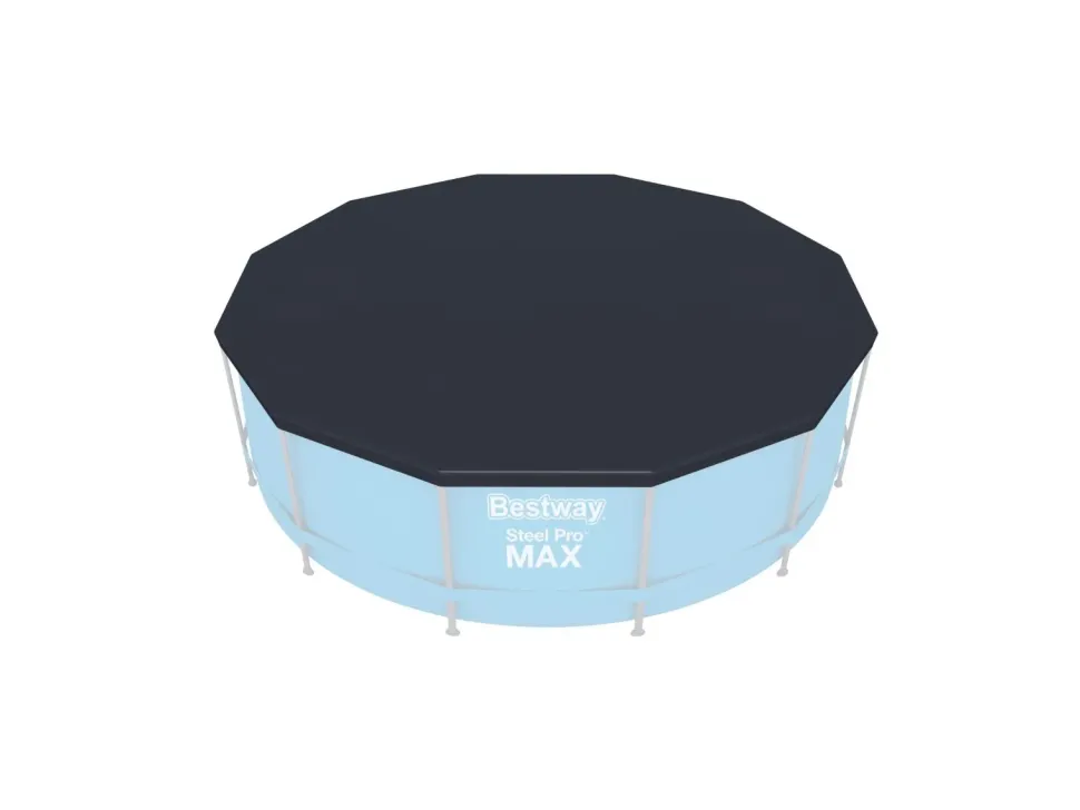 Bestway Copripiscina Per Steel Pro Frame E Per Hydrium Splasher 366/360 Cm High-Density