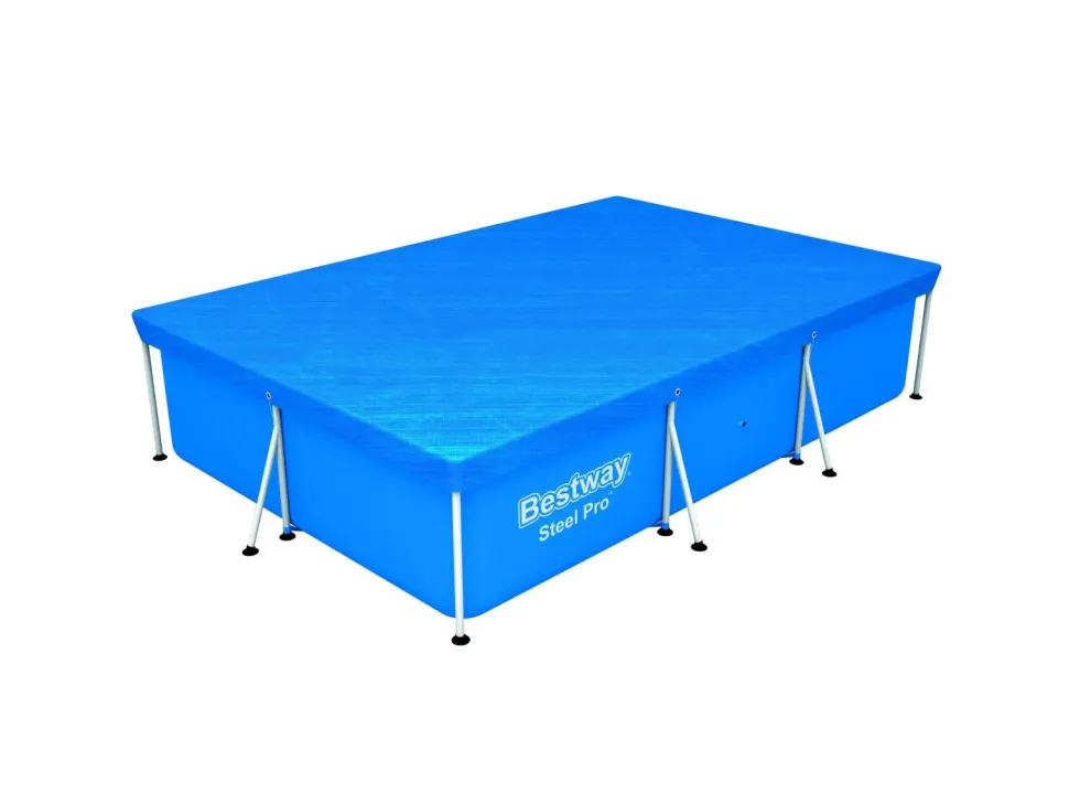 Bestway Copripiscina Steel Pro Frame Rettangolare 300X201X66 Cm