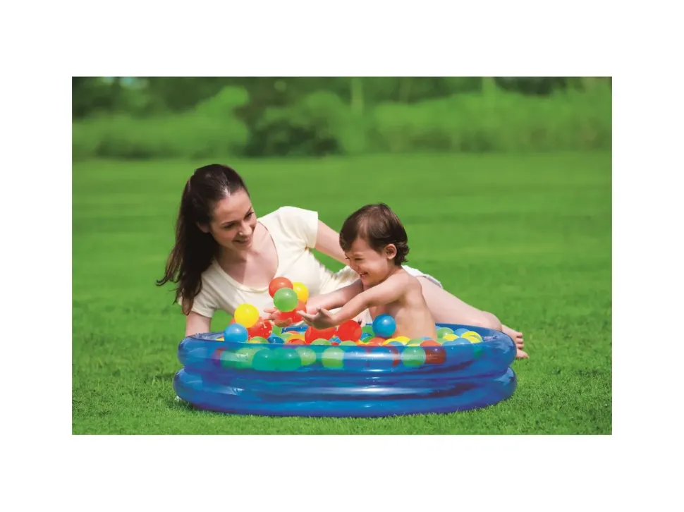 Bestway Piscina Baby Cm. 91X20, Include 50 Palline