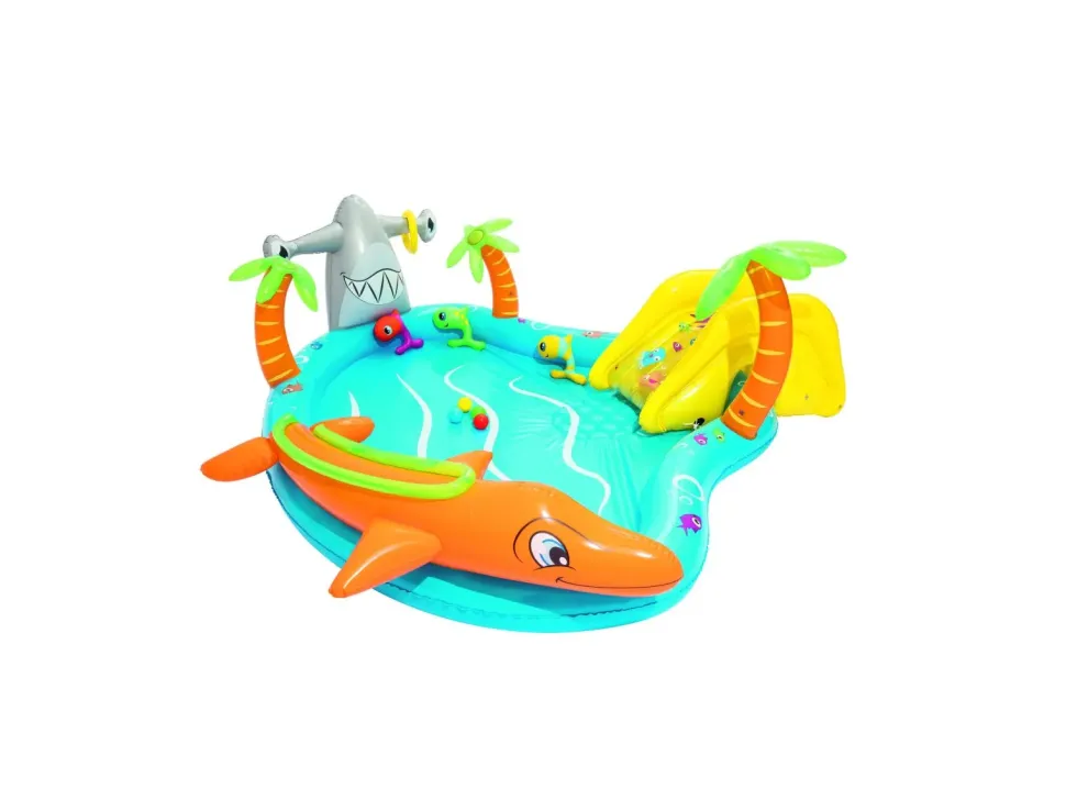 Bestway Play Center Mare 280X257X87 Cm Con Fondo Gonfiabile