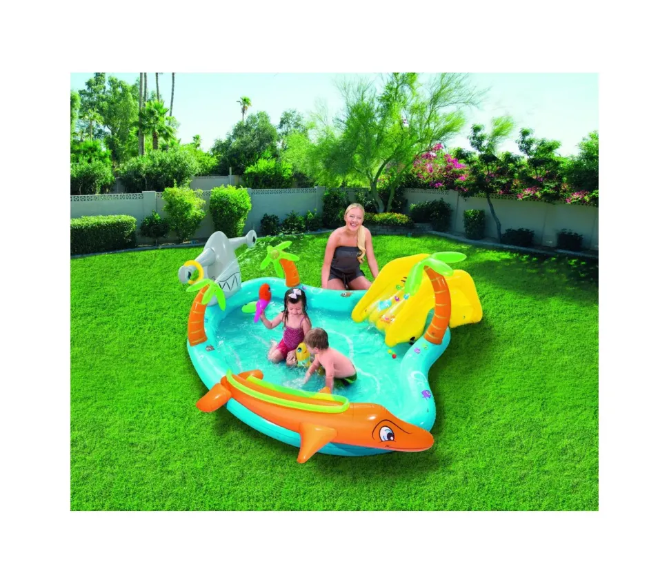 Bestway Play Center Mare 280X257X87 Cm Con Fondo Gonfiabile